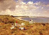 William Merritt Chase Famous Paintings - Idle Hours